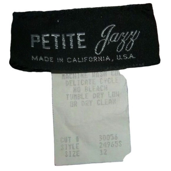 Vintage Petite Jazz Dress Duster Floral Pearl Buttons Paisley Boho Cottagecore - Picture 10 of 12